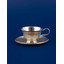 Серебряная чашка с блюдцем Сюрприз/С С33687600125